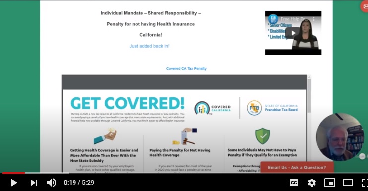 CA Insurance Mandate Video