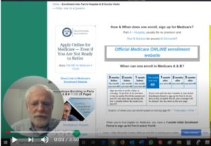 video how to enroll on Medicare's website