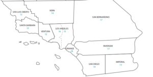 Rating Regions Chart Southern CA