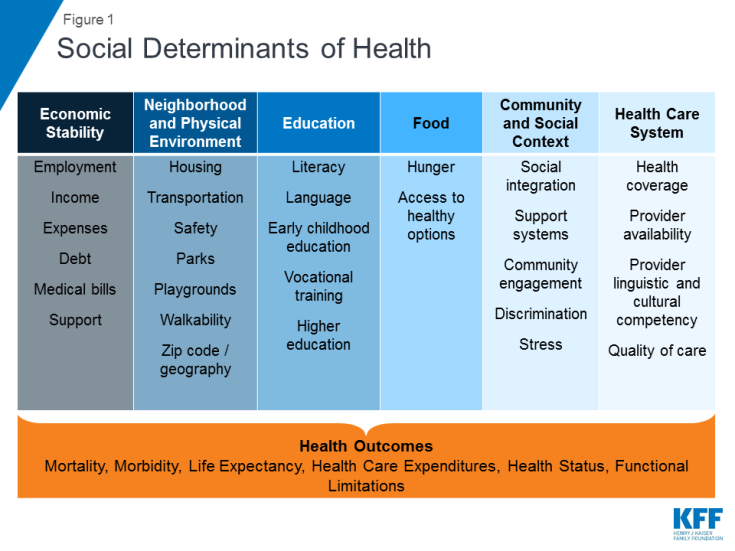 Social Determinants of health graph