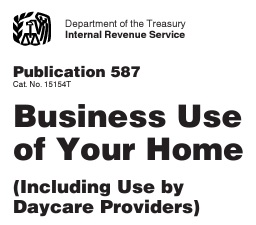 business use of home Publication 587