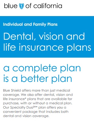 Blue Shield Dental Brochure