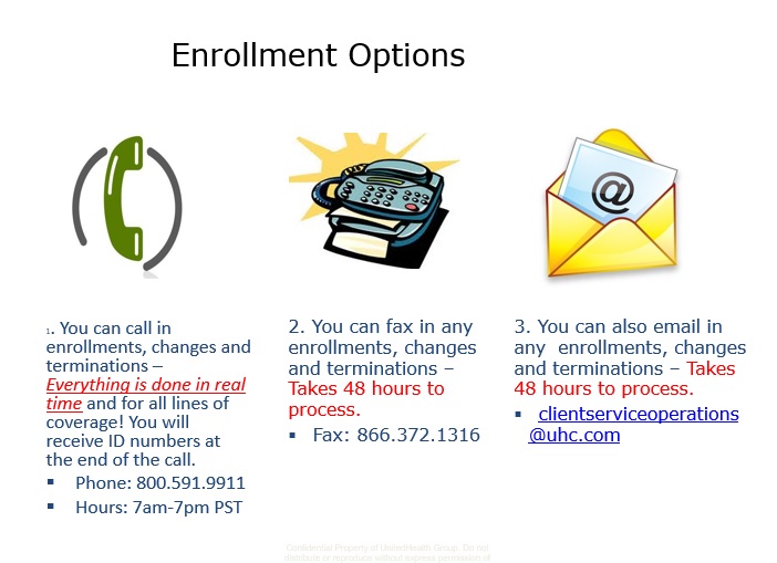 Enrollment Options UHP