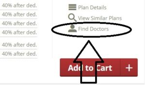 Use our Complementary Quote Engine and then click on Find Doctors (Hospitals & Facilities)