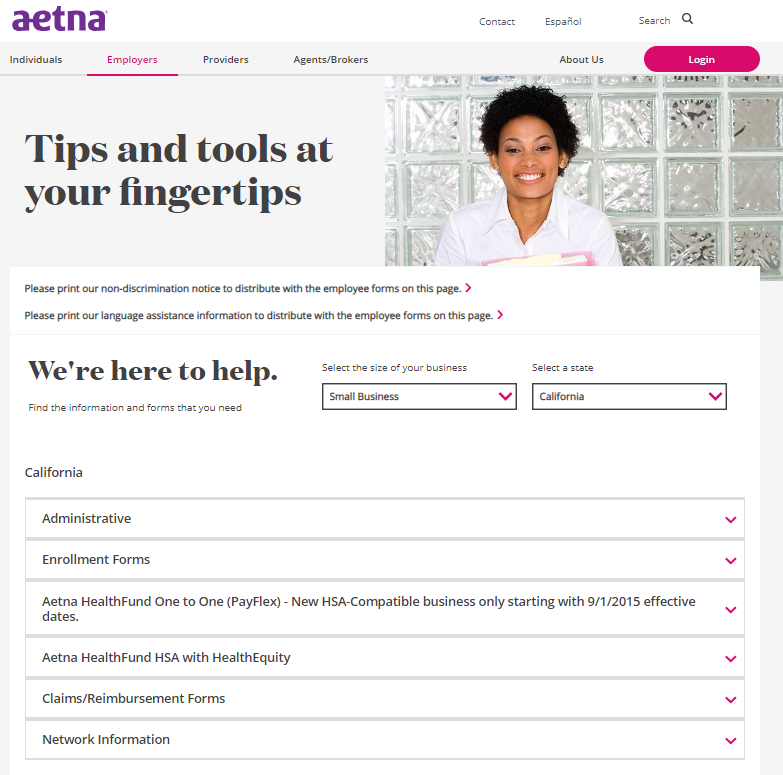 Aetna Find information & Forms