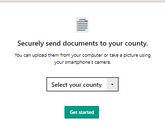 Send documents to county