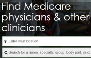 medicare provider finder