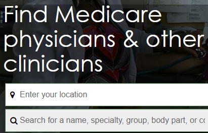 medicares official  provider finder