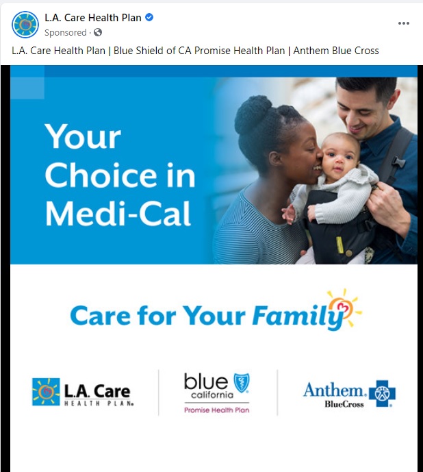 LA Care - Medi Cal Covered CA Health Insurance Los Angeles Calif