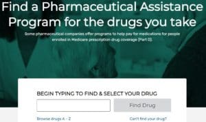 pharmaceutical assistance program