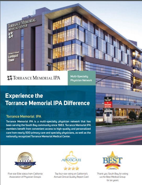 Torrance Memorial Brochure