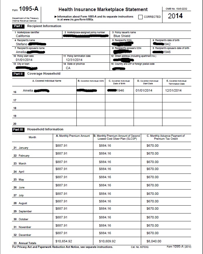 How Do I Get A 1095 Form From My Employer at Pamela Rickett blog