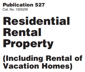 Publication 517 Residential Property Rental