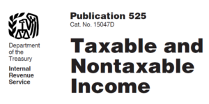 525 taxable and non taxable income