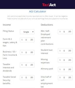 agi calculator