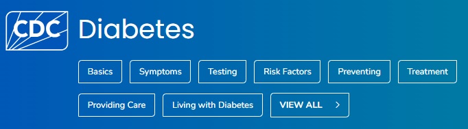 cdc center for disease control diabetes