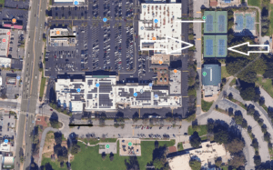 map to peck park tennis courts