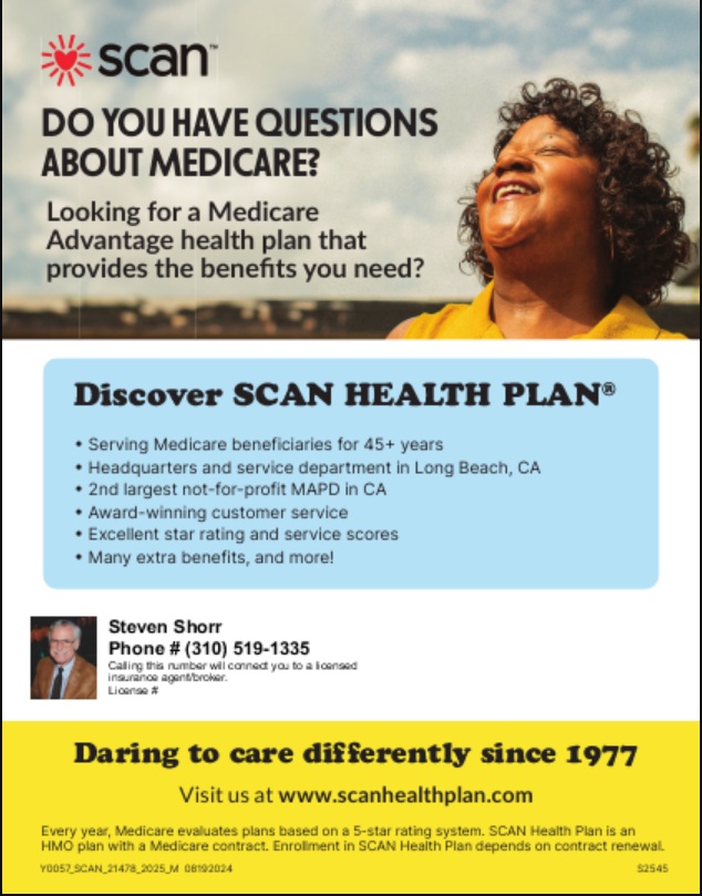 SCAN Flyer  Steve Shorr authorized agent