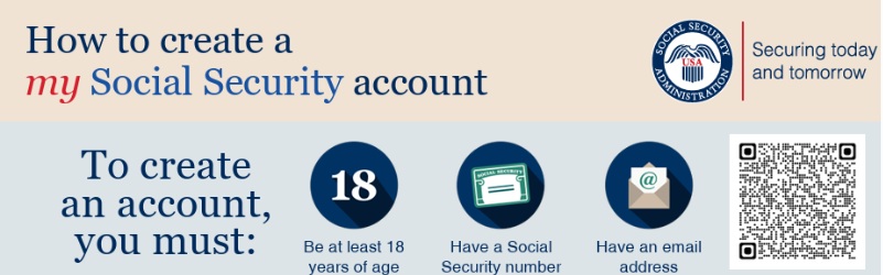 create a social security or my medicare.gov account