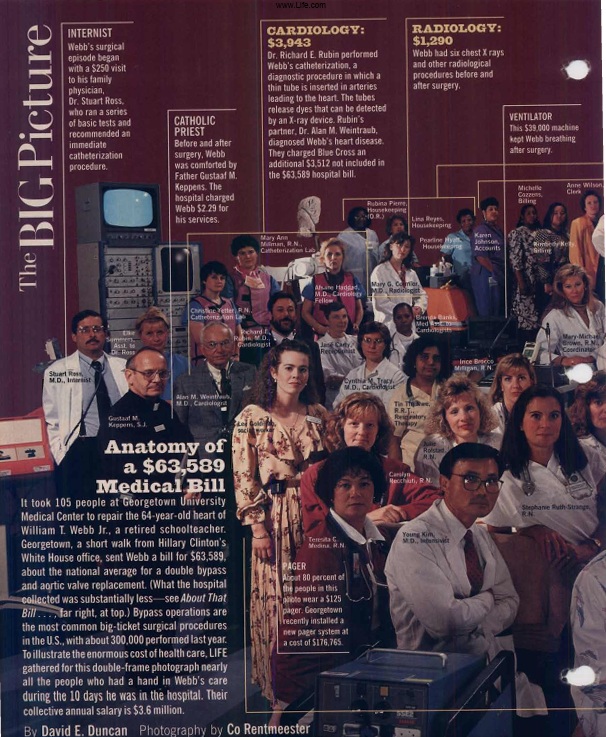 Life Magazine 1993 Cost of Health Care