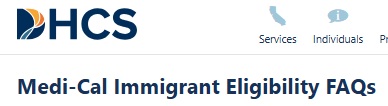dhcs  medi cal immigrant eligibility faq
