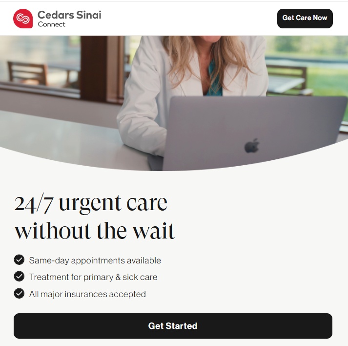 cedars sinai urgent care