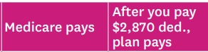 medicare pays $2,870