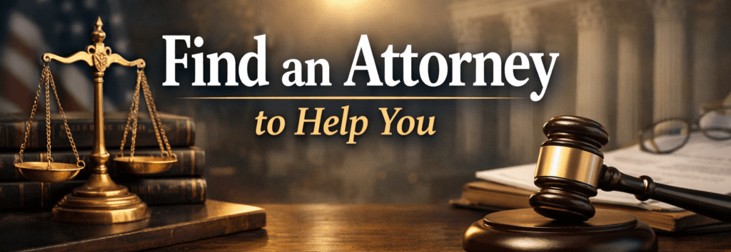 resources to find an attorney to help you
