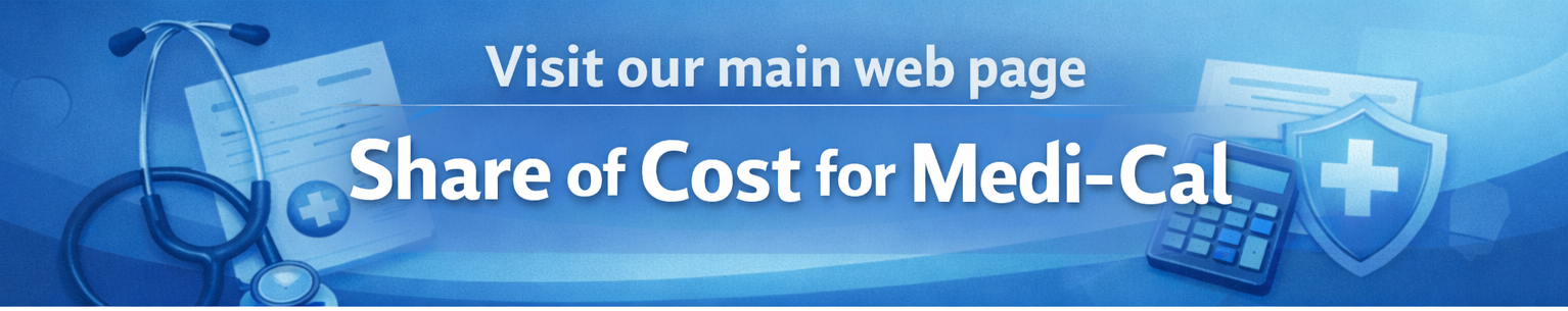 visit our main webpage on medi cal share of cost