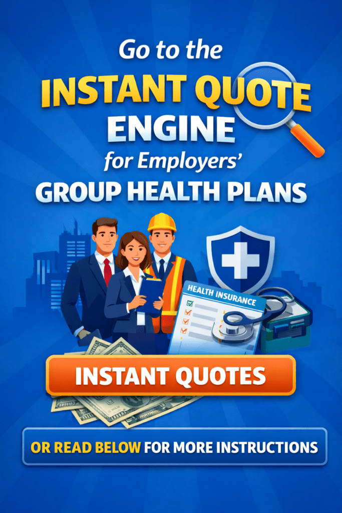 click to go to quote engine or read below for more instructions