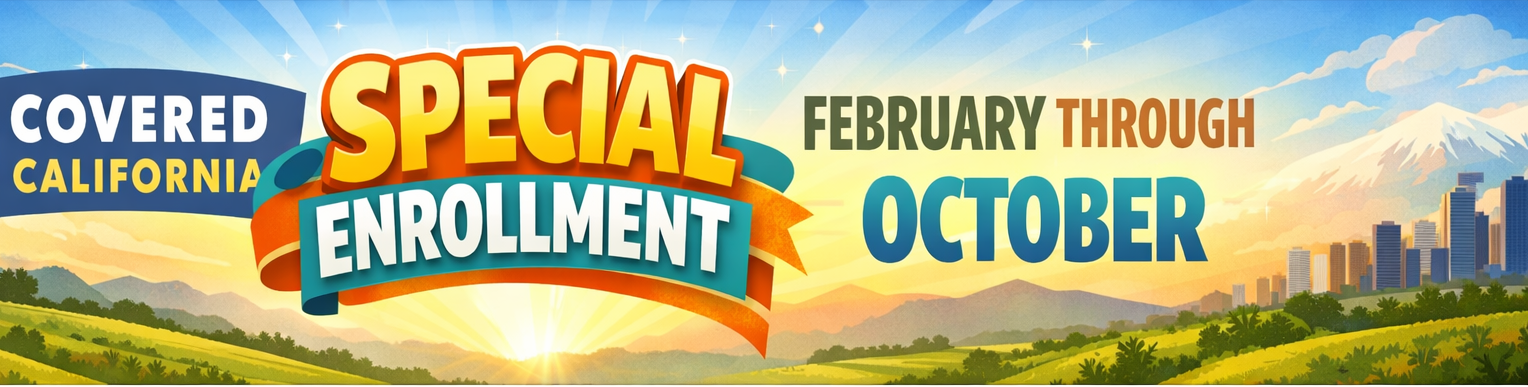 short hero banner  covdered ca special enrollment
