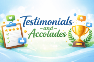 Visit our webpage showing our testimonials, reviews and accolades that except for on $17k check were all unsolicited