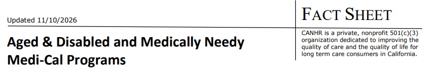 aged & disabled medically needy how to lower income to qualify for medi cal