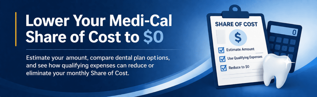 Lower Share of Cost to zero on Medi Cal