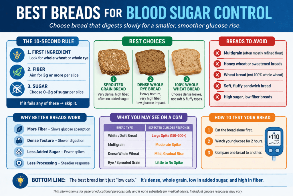 best bread for blood sugar control