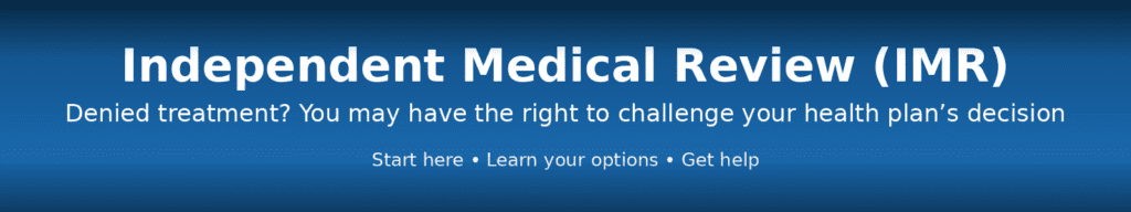 IMR Independent Medical Review