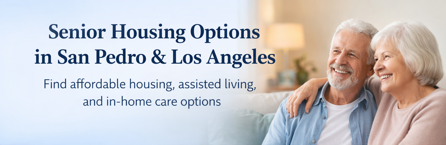 Senior housing in San Pedro and Los Angeles