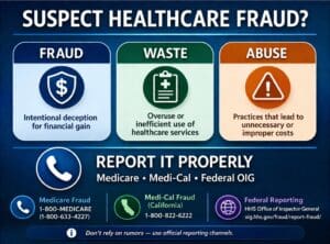 suspect healthcare fraud