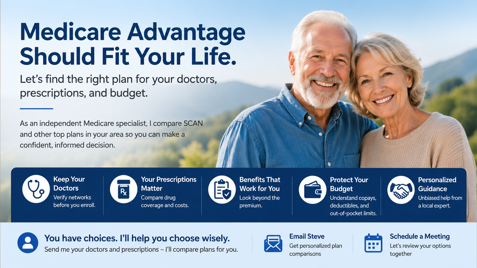 mapd-should-fit-your-life Medicare Advantage should fit your life email steve