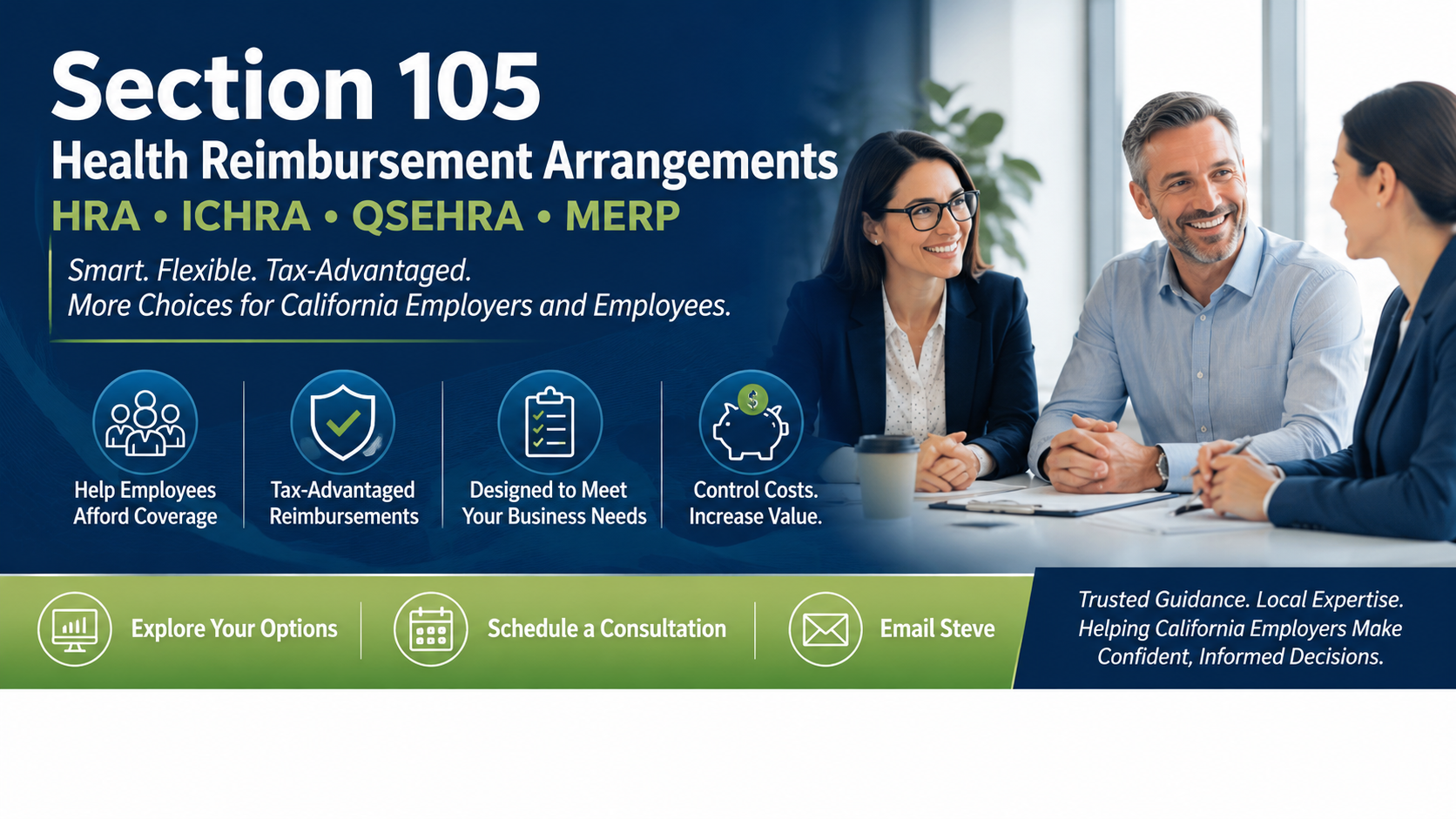 Section 105 HRA, ICHRA & QSEHRA Guide for California Employers