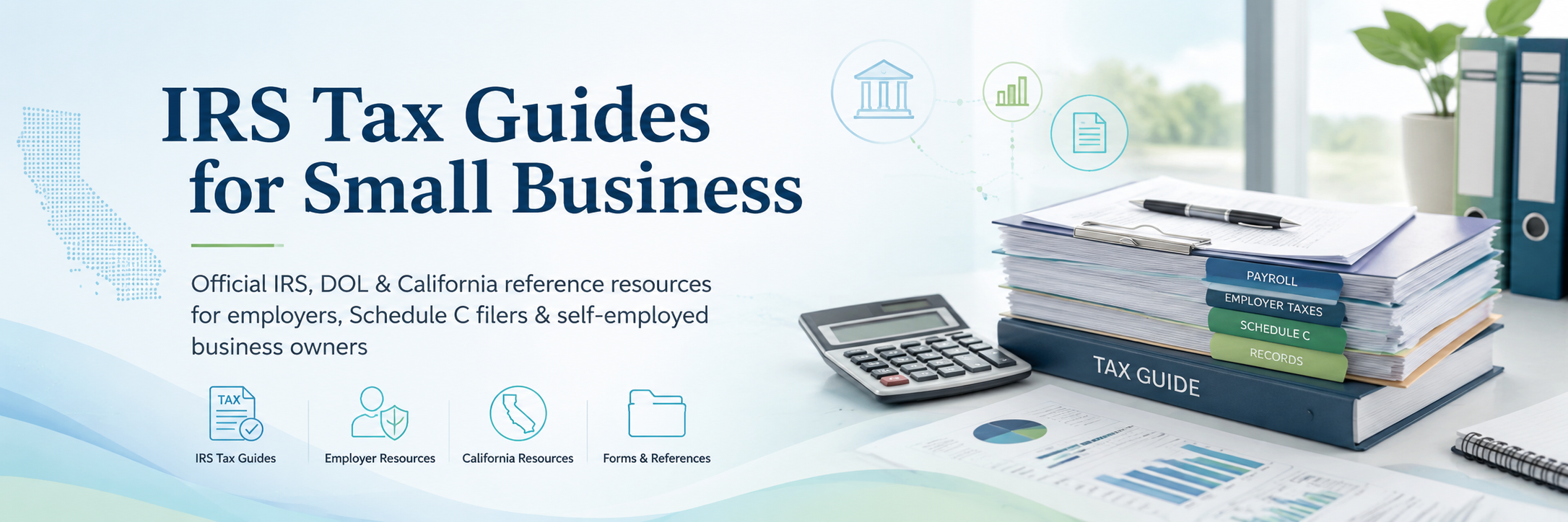 IRS Tax guides for Small Biz