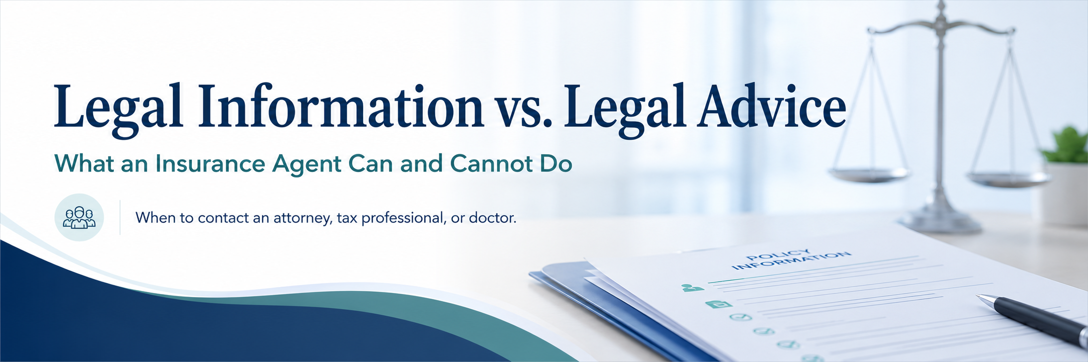 Legal information vs legal advice
