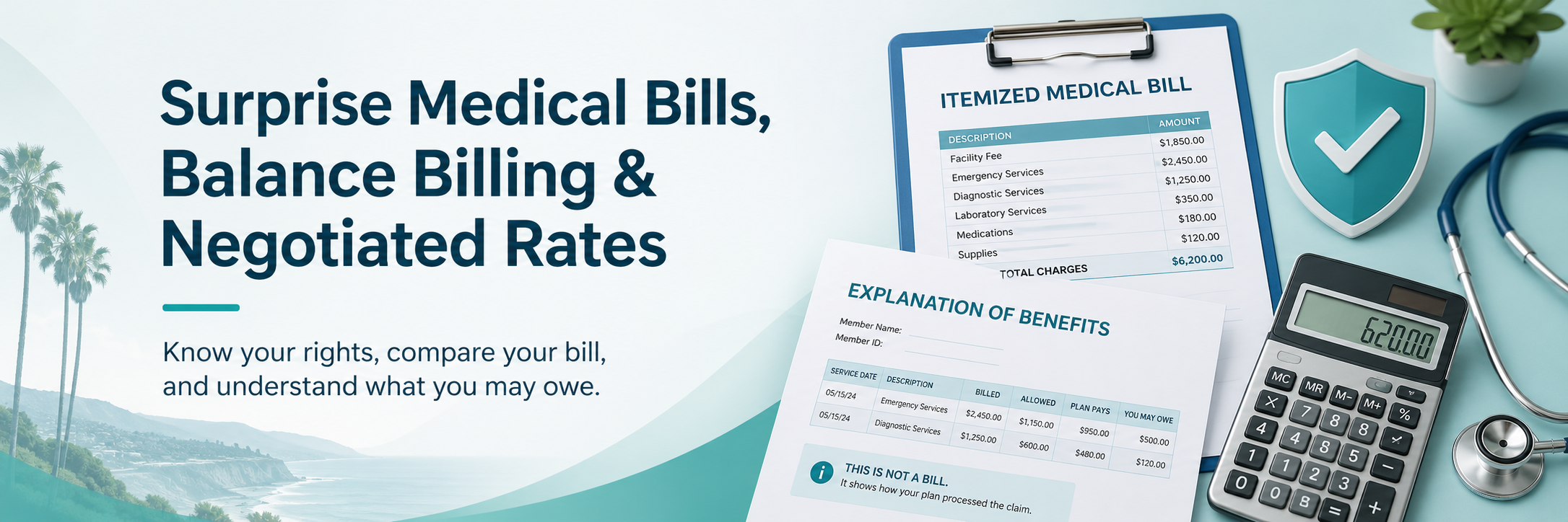 surprise medical bills, balance billing, negotiated rates