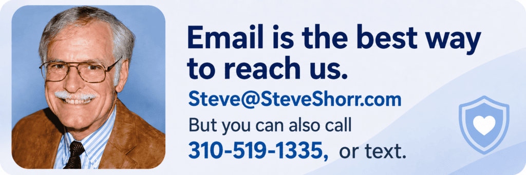 email, text or call us