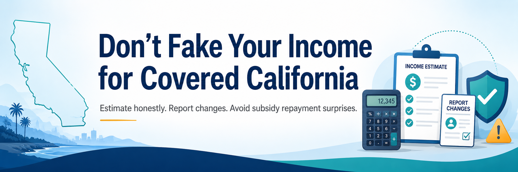 don't fake income
