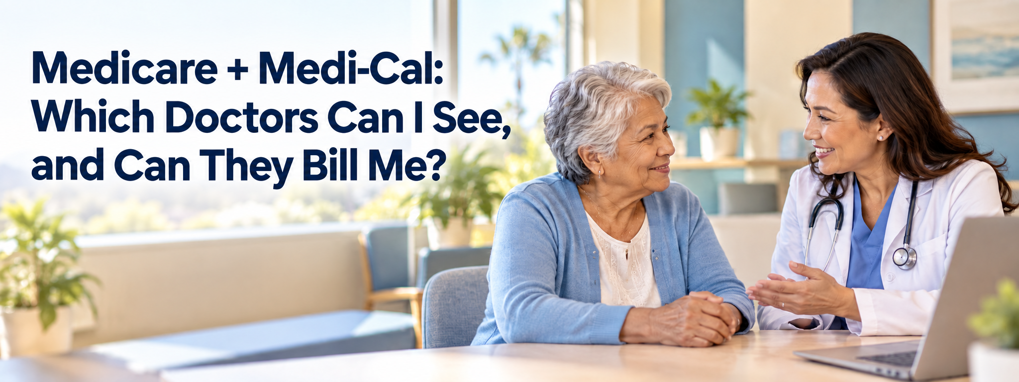 Medicare & Medi Cal which doctors can I see?